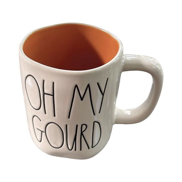 Rae Dunn “Oh My Gourd” Mug NWOT - Picture 4 of 12